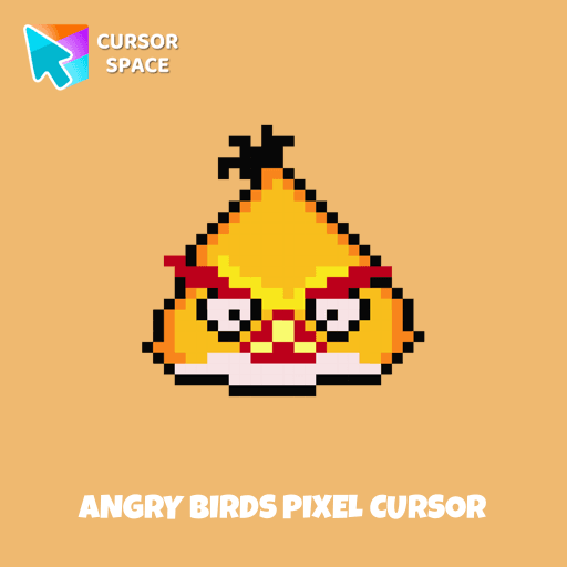 Angry Birds Pixel cursor pointer cursor
